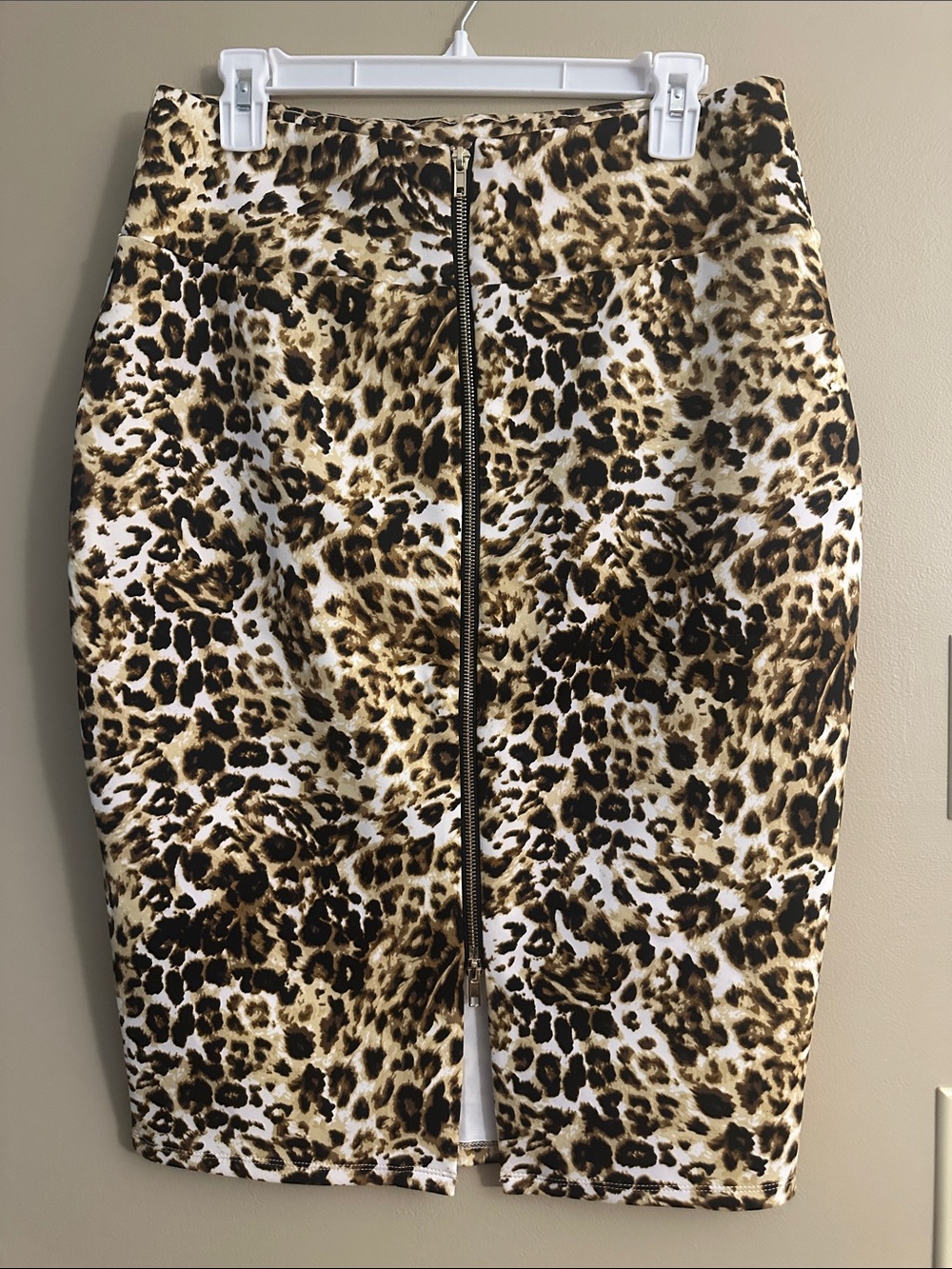 Thalia Sodi Leopard Print Pencil Skirt - - Picture 2 of 3